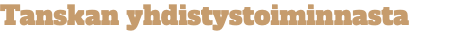 Tanskan yhdistystoiminnasta